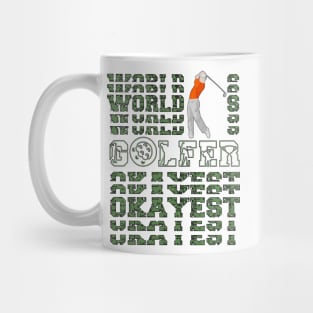 World's Okayest Golfer Mug